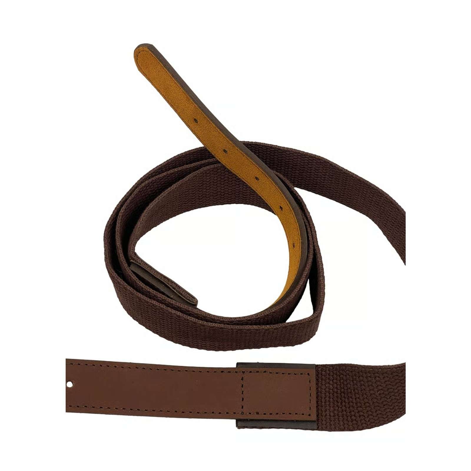 cartridge Bag with large flap genuine leather - Image 3