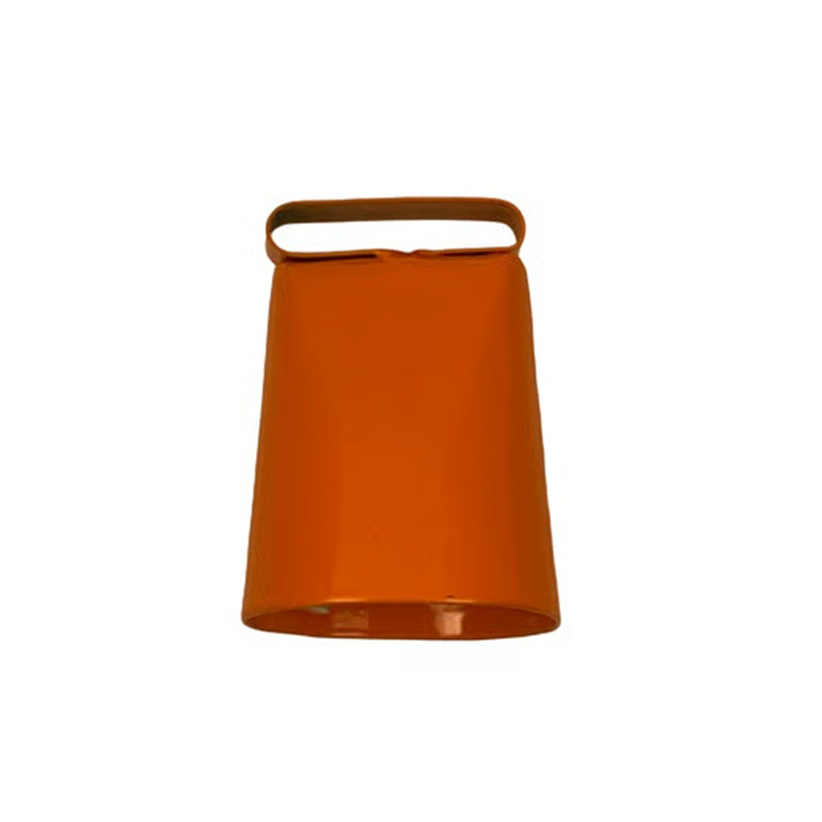 handcrafted Orange Collar Bell