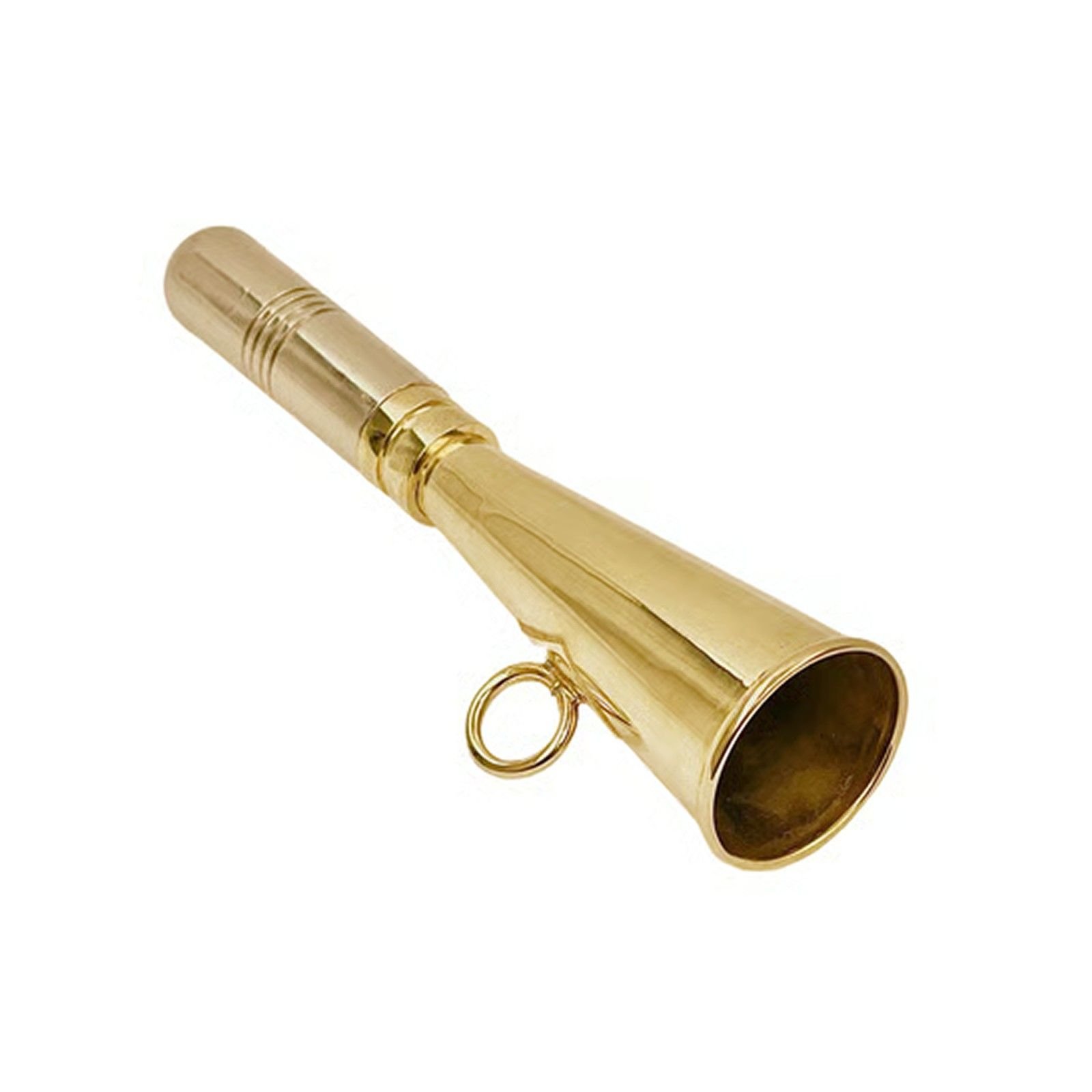 12 cm brass horn